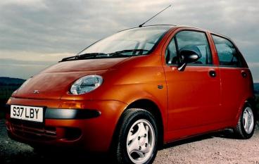 Daewoo Matiz оснащен передним приводом