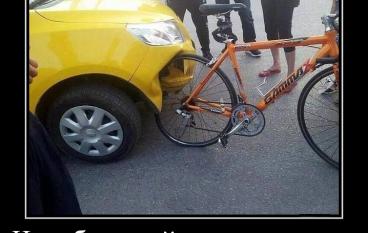 Челябинский велосипедист