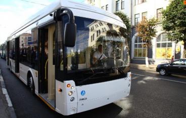 В Украине производится тестирование уникального умного троллейбуса