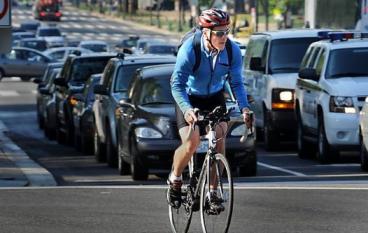 Тестирование велосипедистов на знание ПДД.