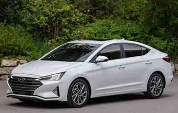 Новое купе Hyundai Elantra - шпионские фотографии