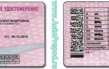 Водительские права нового образца в 2011 году