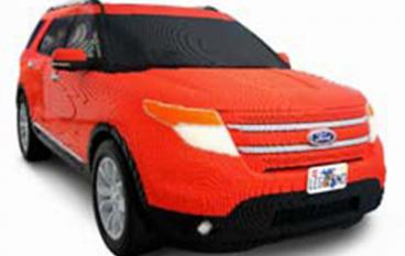 Форд объединяется с Лего Флориде, чтобы построить в натуральную величину Lego Explorer