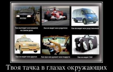 Твоя тачка в глазах окружающих