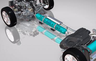 Авто с воздушно-бензиновым двигателем